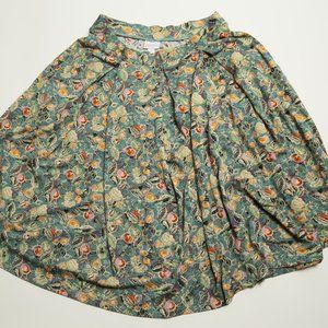 Lularoe Pocket Skirt Floral Madison Style Medium